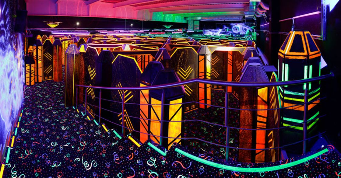 Laser tag arena