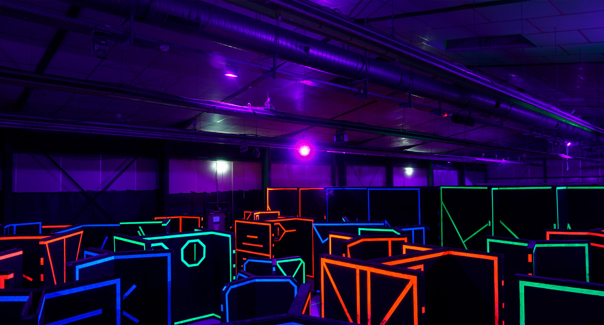 Laser tag arena