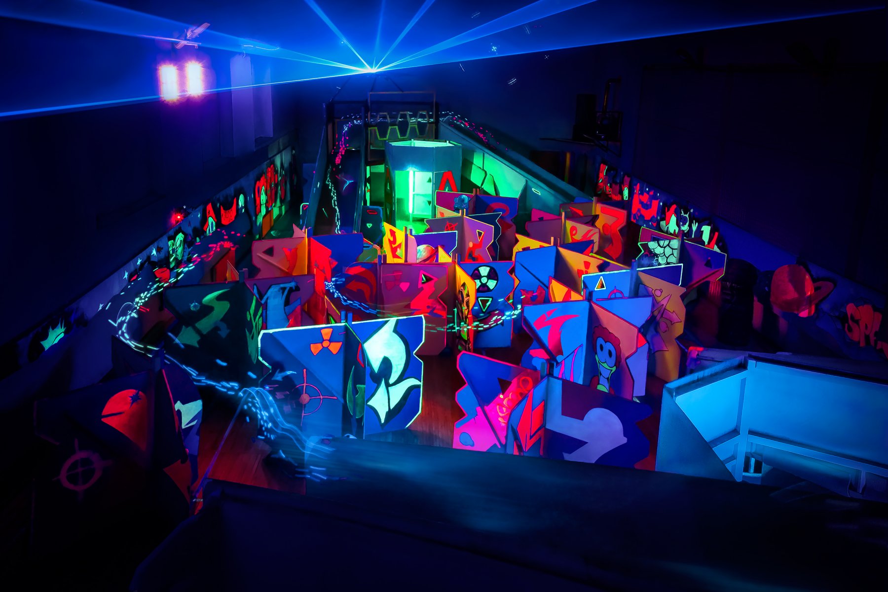 Turnkey laser tag arena Laserarena